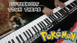 Pokemon RSE Littleroot Town Theme Piano Cover  Improvisation [upl. by Noyrb]