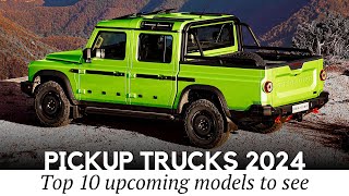 10 Most Anticipated Pickup Trucks of 2024 Detailed Review of New Models Part 1 [upl. by Chan216]