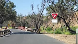 The New One Lane Bridge on Chesebro Road in Agoura Hills [upl. by Aleta]