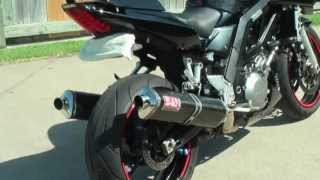 SV1000S Suzuki Yoshimura Exhausts [upl. by Airam]