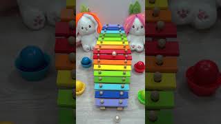 Colored Xylophone🦄🌈 xylophone [upl. by Yarw]