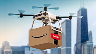 How Amazon Drone Delivery Will Work [upl. by Schlesinger]