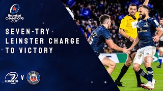 Highlights – Leinster Rugby v Bath Rugby Round 1 │Heineken Champions Cup Rugby 202122 [upl. by Gannie]