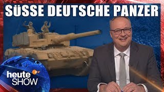 Mit deutschen Panzern Die Türkei greift die syrischen Kurden an  heuteshow vom 26012018 [upl. by Zacharia129]