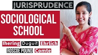 Sociological School of Jurisprudence  In Hindi [upl. by Vandyke714]