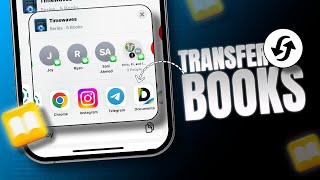 How to Transfer Books from Apple to Android  Send eBook or PDF from iPhone to Android [upl. by Rtoip]