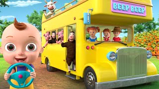 Wheels on the Bus  More Nursery Rhymes amp Kids Songs  Beep Beep [upl. by Del129]