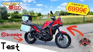 quotTestquot Un trail italien suréquipé au tarif dun CB500X 😵 quotMoto Morini XCape 649 de 2022quot [upl. by Nils964]