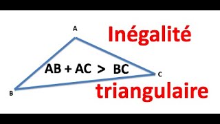 L inégalité triangulaire  Géométrie [upl. by Drahser866]