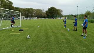 giannis simeonidis goalkeeper training [upl. by Bohon]