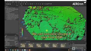 Converting DSM to DTM in Agisoft Metashape Calculating Volume and Area in Agisoft Metashape [upl. by Ardnuasak]