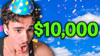 I MADE 10000 ON MY BIRTHDAY [upl. by Aztiray5]