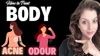 Get Rid Of Body Acne And Bad Odor With These Home Remedies Body Acne Treatment I Body Odor treatment [upl. by Eyot]