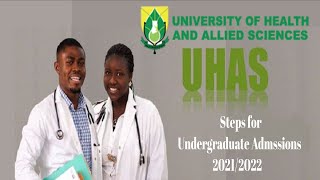 Admissions Guide for UHAS 2021 [upl. by Nawor]