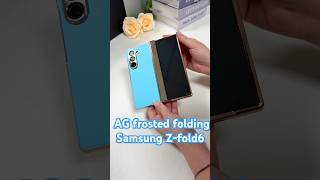 🔥AG frosted folding case💥case with glasssamsung unboxing 휴대폰케이스 foldphone phonecase [upl. by Rothstein]