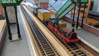 Jennys model railway 00 gauge Rosedale December 5 2023 We took Thunderbolt out of the museum [upl. by Thebault]