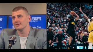 Nikola Jokić breaks down the Jamal Murray buzzer beater [upl. by Hestia]