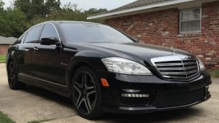 2013 MercedesBenz S65 AMG V12 Biturbo Full Review Start Up Exhaust LED Night View [upl. by Giselbert]