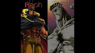 Add004 Raoh vs Toguro [upl. by Cornela616]