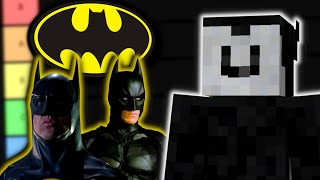 minecraft youtuber ranks all batman movies [upl. by Ahsocin]