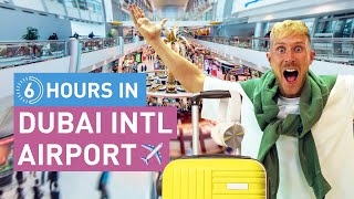 6 HOURS in Dubai International Airport ✈️ 🧳 ULTIMATE Layover [upl. by Ludba]