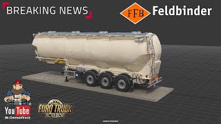 ETS2 v141 Besuch bei Feldbinder Feldbinder SILO DLC [upl. by Oba]