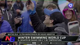 En agosto llegará el Winter Swimming World Cup 2024 en El Calafate [upl. by Eilak349]