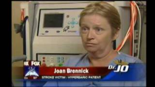 Stroke patient responds to Hyperbaric Oxygen Therapy [upl. by Heron]