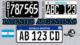 ¿Cómo determinar el AÑO de un auto en base a su patente ALEPADDLE [upl. by Lizzy]