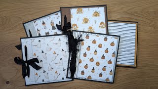 Quick Journals from Cardstock and Patterned Paper Tutorial junkjournaltutorialsandmore [upl. by Yrral126]