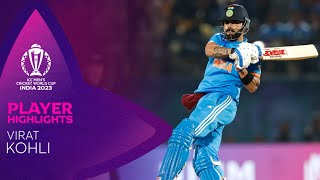 Virat Kohlis record ton guides India to a winning total  IND v NZ  CWC 2023 [upl. by Sutsugua943]