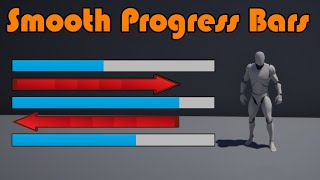 How To Smoothly Drain And Fill A Progress Bar  Unreal Engine Tutorial [upl. by Asamot657]