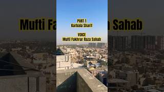 PART 1 KARBALA SHARIF SHORT VLOG part1 karbala vlog [upl. by Koloski]