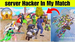 😱 Server Crash Hacker In My Match  Can I Make New Kills Record Today  Kill Chor Bgmi Gameplay [upl. by Melony701]