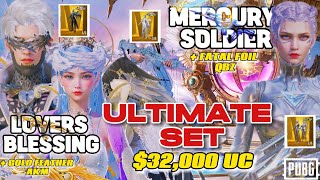 NEW LOVER’S BLESSING  MERCURY SOLDIER 32000 UC CREATE OPENING PUBGMOBILE pubgcrateopening [upl. by Assyral]