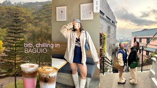 BAGUIO VLOG 🍰 ukay  haul food trip cute cafes amp sulit restos — a girls trip 🌲 [upl. by Areyk]