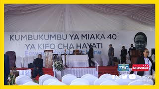 🔴TBCLIVE KUMBUKIZI YA MIAKA 40 YA HAYATI EDWARD MORINGE SOKOINE [upl. by Meras]