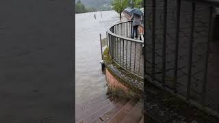 Hochwasser in Hirschhorn und Eberbach 01062024 [upl. by Narton224]