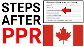 STEPS AFTER PPR 🇨🇦 Canada VISA Stamping Process [upl. by Alex]