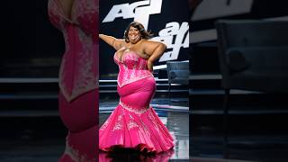 Black Ugly Obese woman amazing performance on Americas Got Talent stage [upl. by Barbey90]