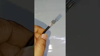 how to repair charger cable wire  charger cable [upl. by Elocal]