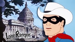 Lone Ranger Thwarts Plot To Kill President  Full Episode  The New Adventures Of The Lone Ranger [upl. by Afrikah794]