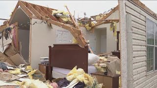 Tornado damage update in Troup County Georgia  Press conference live stream [upl. by Carlock]