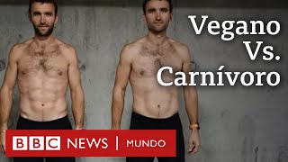 El experimento de dos gemelos idénticos para ver qué dieta es mejor vegana o con carne y lácteos [upl. by Ahgem]