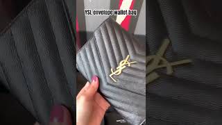 YSL envelope bag yslbag unboxing women [upl. by Schechinger]