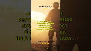 Sabia dessa Querem saber o que mais sobre as bombas Deixa aqui nos comentários👇 [upl. by Lrub]