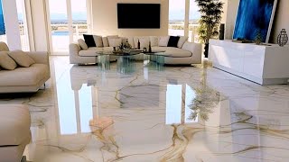 Top 8 Porcelain Tile Flooring Ideas Modern Living Room Flooring Ideas Transform Your Living Room [upl. by Pournaras]