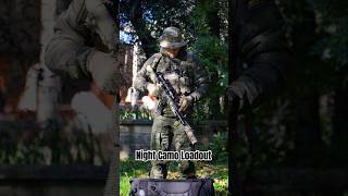 My Night Camo Loadout 💨 airsoft asmr loadout outfit camo [upl. by Whallon742]