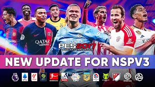 PES 2017 Update For Next Season Patch V3  Full Preview [upl. by Whitaker]