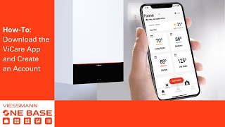 HowTo Download the ViCare App and Create an Account [upl. by Jahdiel]